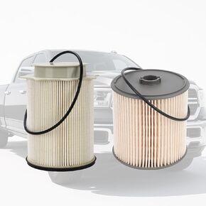 طقم فلتر الكمون متوافق مع دودج رام 2500/3500/4500/5500 2019-2025، فلتر الوقود 68436631AA/68157291AA، 05083285AA وCA10261. in Kuwait