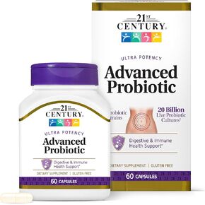21st Century Advanced Probiotic Capsules, 60 Count (27505) in Kuwait