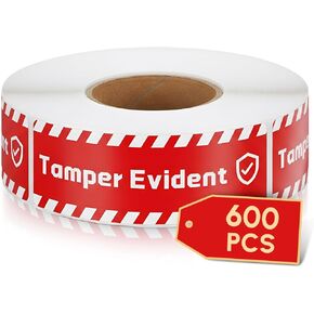 1 لفة ملصقات واضحة لتوصيل الطعام، 1 × 3، لاصق قوي للكشف عن العبث وحماية العبوة، أغطية المشروبات، علب البيتزا، مغلفات الحاويات، المستندات in Kuwait