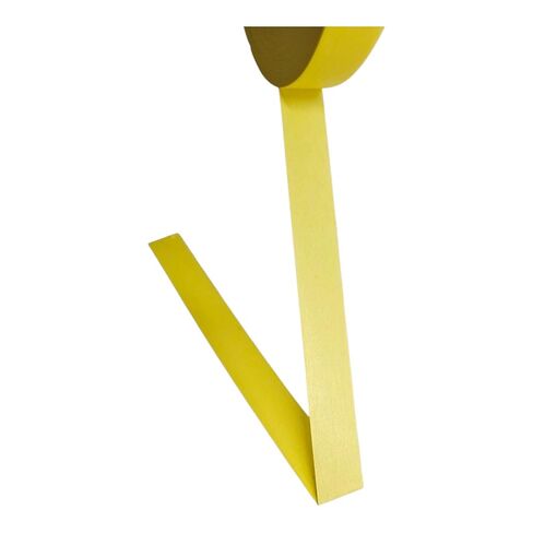 شريط لاصق للسيارات MTP18-12 لون أصفر 18 مم × 50 م (3/4 بوصة × 55 ياردة) - غلاف 12 قطعة - مقاوم لدرجات الحرارة العالية - بدون بقايا - مرن - الطلاء وإعادة التشطيب in Kuwait