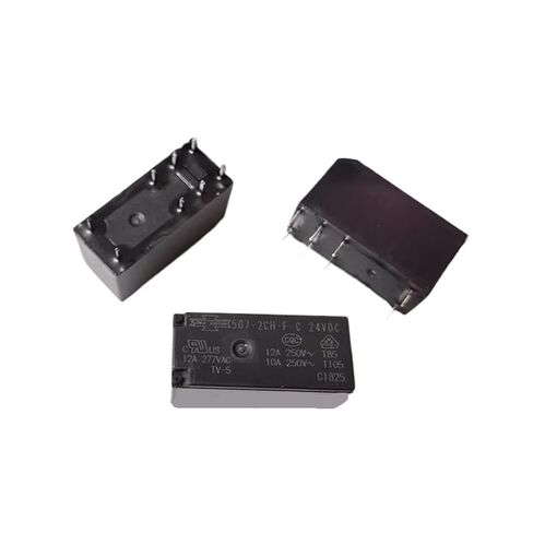 10pcs/lot Relay 507-2CH-F-C 24VDC 8pins 12A in Kuwait