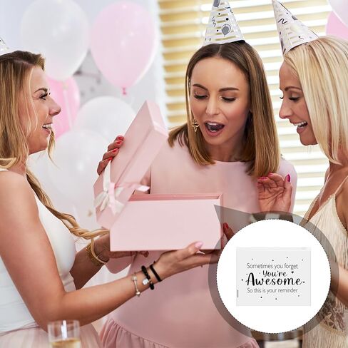 200 Pcs Inspirational Gifts for Women Bulk - EVA Cosmetic Makeup Bags with Zipper, You Are Awesome Travel Toiletry Pouch for Nurse, Teacher Appreciation & Birthday Christmas Gift (8 x 6 Inch) in Kuwait