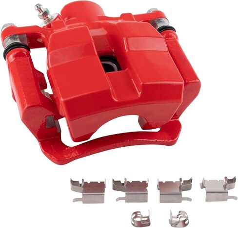 Performance Rear Driver and Passenger Side Brake Caliper Set Caliper Brackets Hardware Compatible with 10-12 Lexus RX350 13-15 RX350 excluding Japan Built Models 14-19 Toyota Highlander in Saudi Arabia