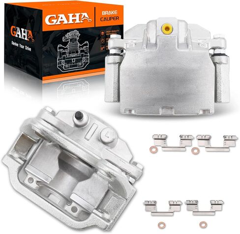 GAHA 18B5030 18B5031 Rear Left & Right Brake Calipers w/Bracket for Chevy Silverado 1500 07-18/Tahoe 07-20/Suburban 07-14/Avalanche, for Cadillac Escalade/ESV/EXT, for GMC Sierra 1500/Yukon/Yukon XL in Saudi Arabia