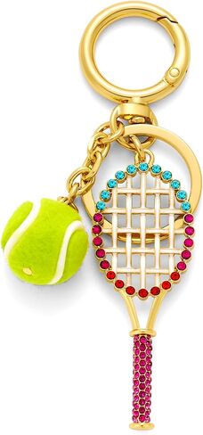 Sport Keychain Cute Badminton Tennis Purse Hangdbags Charm Trendy Key Chain Accessory in Saudi Arabia