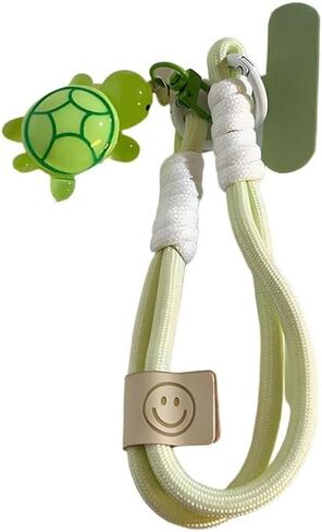Turtle Keychain Wristlet Cute Durable Car Keychain Purse Bag Charms Phone Accessories Gift for Women in Saudi Arabia