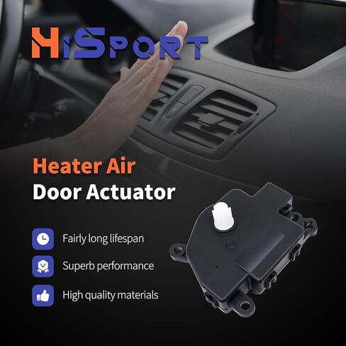 مشغل باب مزيج سخان HiSport HVAC BE8Z19E616A - متوافق مع Ford Fiesta 2011 2012 2013 2014 2015 2016 2017 2018 - استبدال 604-251 in Kuwait