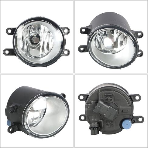 Silscvtt 2Pcs Fog Lights Assembly Replacement for 2012 2013 2014 Prius C Clear Lens W/Wiring Harness and Switch Left+Right Side in Saudi Arabia