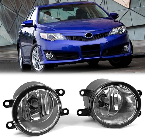 Front Bumper Fog Light Lamps Halogen Fit For 2012 2013 2014 T0y0ta Camry SE,8121006071,8122006071,Left&Right in Kuwait