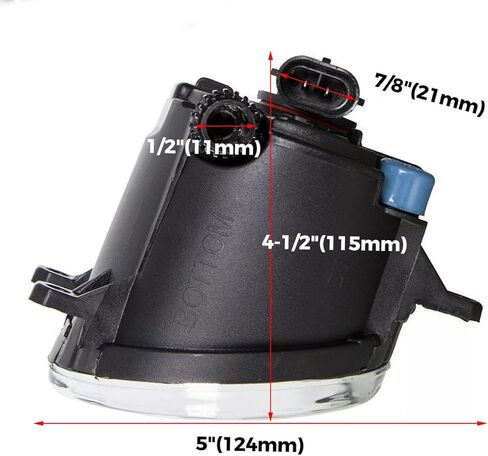 Front Bumper Fog Light Lamps Halogen Fit For 2012 2013 2014 T0y0ta Camry SE,8121006071,8122006071,Left&Right in Kuwait