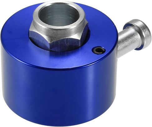 X AUTOHAUX Aluminum Alloy Steering Wheel Quick Release Disconnect 3 Holes Hub 0.27" Bore Blue in Saudi Arabia