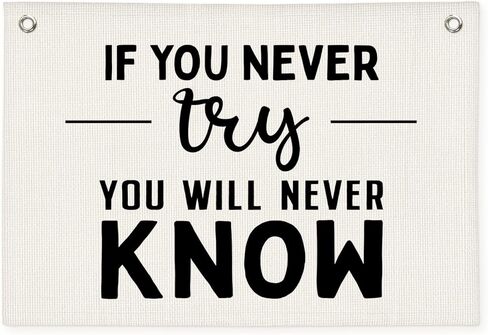 Vintage Baseball Banner, Playroom Boys Room Pennant Banner, Inspirational Kids Room Decor, Swing For The Fences, Player Coach Gift 20x30 in Kuwait