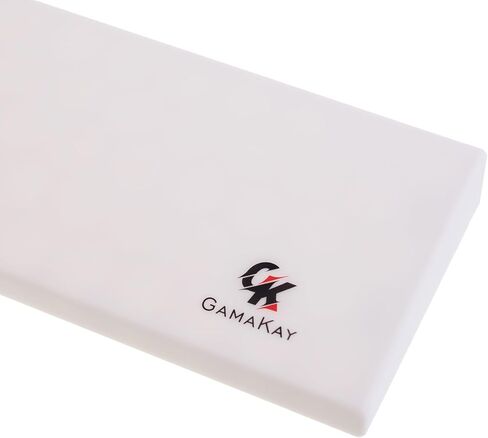 GK GAMAKAY Silicone Keyboard Wrist Rest, Soft Ergonomic Wrist Rest, Relax Your Wrist, for Laptop Computer Office & Home (White-100%) in Kuwait