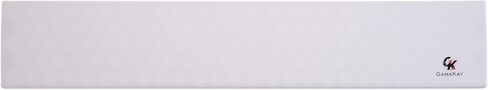 GK GAMAKAY Silicone Keyboard Wrist Rest, Soft Ergonomic Wrist Rest, Relax Your Wrist, for Laptop Computer Office & Home (White-100%) in Kuwait