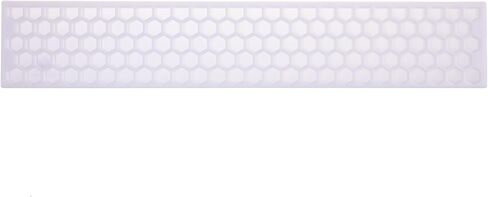 GK GAMAKAY Silicone Keyboard Wrist Rest, Soft Ergonomic Wrist Rest, Relax Your Wrist, for Laptop Computer Office & Home (White-100%) in Kuwait
