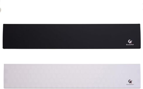 GK GAMAKAY Silicone Keyboard Wrist Rest, Soft Ergonomic Wrist Rest, Relax Your Wrist, for Laptop Computer Office & Home (White-100%) in Kuwait