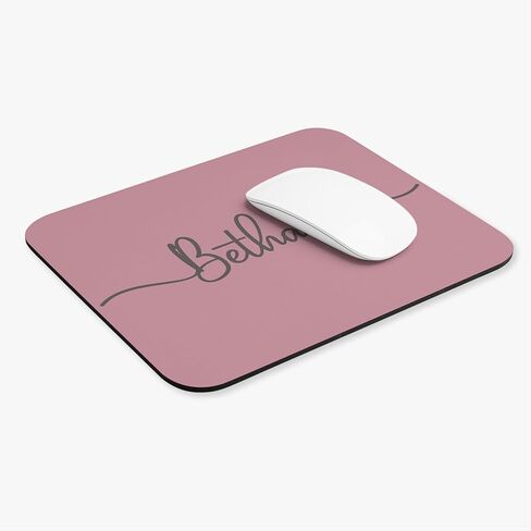 Personalized Name Square Mouse pad, Cute Swash Name Custom Color Mousepad Gift Ideas in Saudi Arabia