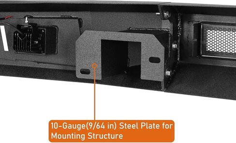 Hooke Road Guardian F150 Front Bumper for Ford F-150 2009 2010 2011 2012 2013 2014 (Exclude Raptor), Full Width Steel Offroad Bumper w/License Plate Mount in Saudi Arabia