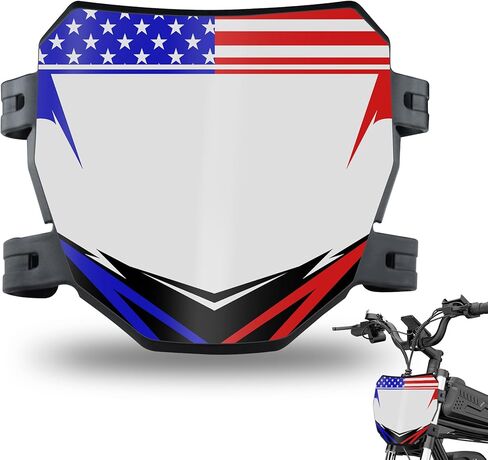 Front Number Plate for Electric Bike - License Plate Frames Compatible with Q20 Super 73 (No Sticker) in Kuwait