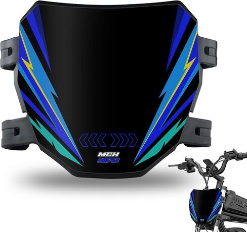 Front Number Plate for Electric Bike - License Plate Frames Compatible with Q20 Super 73 (No Sticker) in Saudi Arabia
