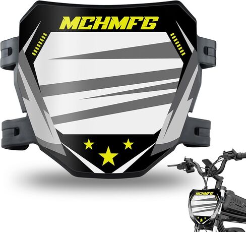 Front Number Plate for Electric Bike - License Plate Frames Compatible with Q20 Super 73 (No Sticker) in Saudi Arabia