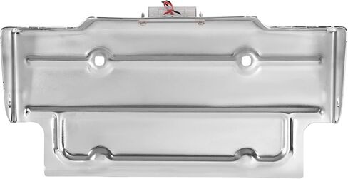 Rear License Plate Bracket with Lamp Compatible with 1967-1995 Chevy Chevrolet Blazer GMC Jimmy Suburban Van Pickup Replace for GMK414388567 License Holder Pocket Mounting Frame Silvery in Kuwait