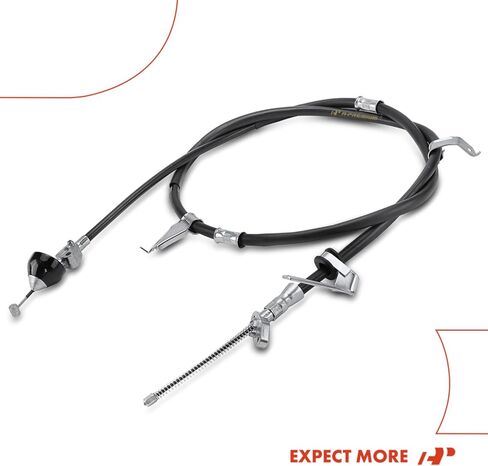 A-Premium Parking Brake Cable Assembly Compatible with Toyota and Lexus Models - Highlander 2004-2007, RX330 2004-2006, RX350 2007-2008 - Rear Passenger Side, Replace# 4642048171 in Saudi Arabia