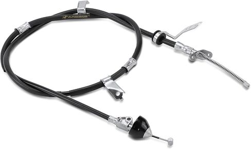 A-Premium Parking Brake Cable Assembly Compatible with Toyota and Lexus Models - Highlander 2004-2007, RX330 2004-2006, RX350 2007-2008 - Rear Passenger Side, Replace# 4642048171 in Saudi Arabia