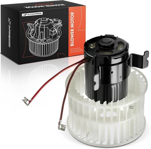 محرك سخان منفاخ A-Premium HVAC مع قفص مروحة متوافق مع مركبات Saab - 9-3 1999 2000 2001 2002 2003 - الجانب الأمامي in Saudi Arabia