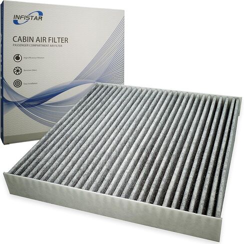 AC85111 Cabin Air Filter 1 Pack with Activated Carbon, Replacement for CF10134 CP134, Car AC Cabin Filter Compatible with Honda Accord Civic CR-V Pilot Odyssey & Acura MDX RDX TLX ILX in Saudi Arabia
