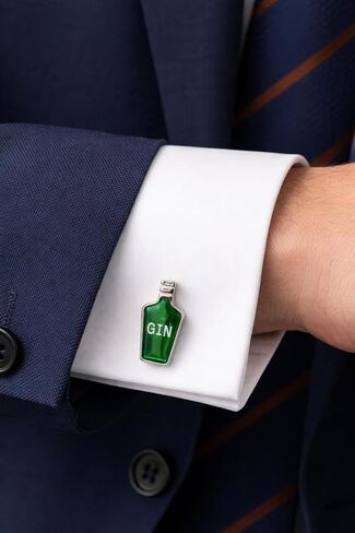 أزرار أكمام زجاجة جين - Onyx Art CK1037 في عبوة ممتازة للحياة in Kuwait