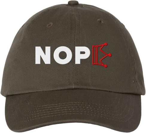 No Kings Crown Embroidered Baseball Cap Adjustable Cotton Dad Hat in Saudi Arabia