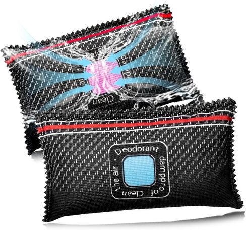 Kwak's Car Dehumidifier Bags Reusable,Portable Silica Gel Desiccant Packs for Car Interior Dashboard Windshield Condensation Remover (1) in Saudi Arabia