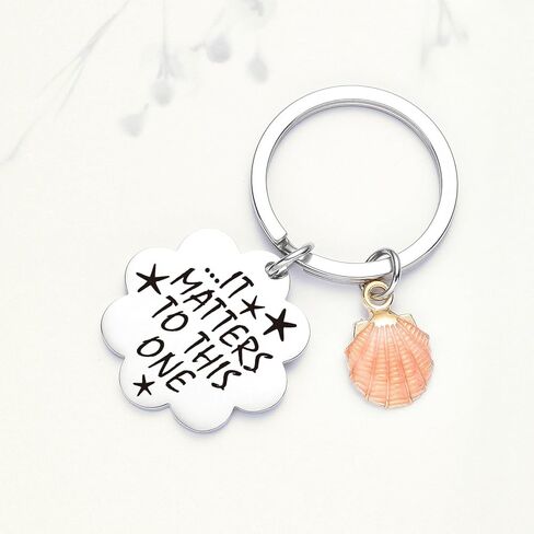 Starfish Keychain Thank You Gifts For Coworkers Friends Birthday Christmas Gift Appreciation Keychain in Kuwait