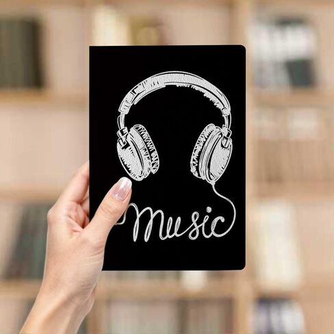 Vintage Retro Cassette Leather Notebook for Work Travel, Leather Writing Journal, A5 80 Pages Hardcover Notepad Diary for Writing Note Taking, Birthday Gifts for Women Cassette Lover 2 in Saudi Arabia