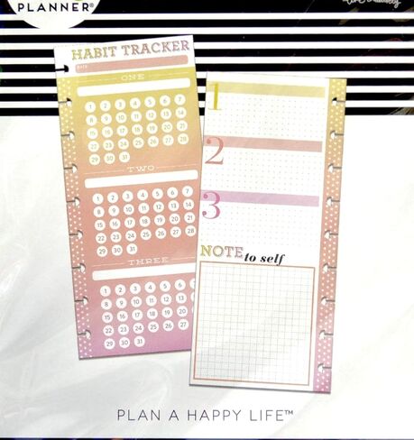 MAMBI, The Happy Planner - Classic Habit Trackers Half Sheet in Kuwait