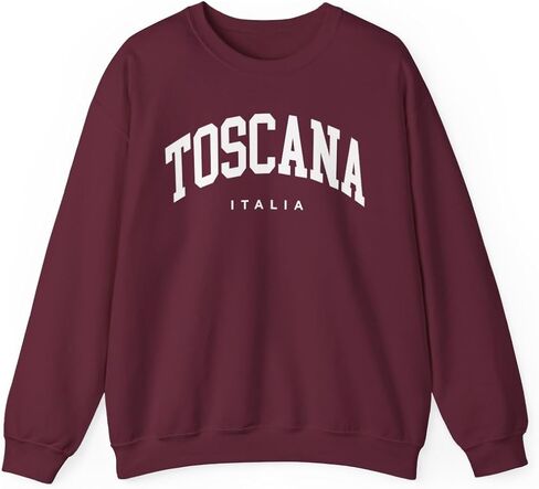 Tuscany Italy Adult Unisex Crewneck Sweatshirt in Kuwait