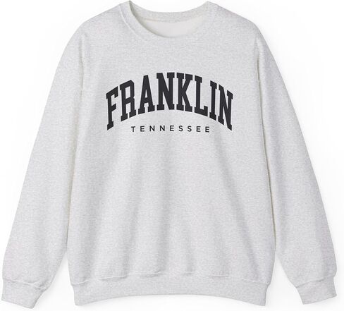 Franklin Tennessee Adult Unisex Crewneck Sweatshirt in Saudi Arabia