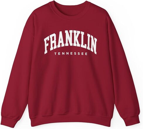 Franklin Tennessee Adult Unisex Crewneck Sweatshirt in Saudi Arabia