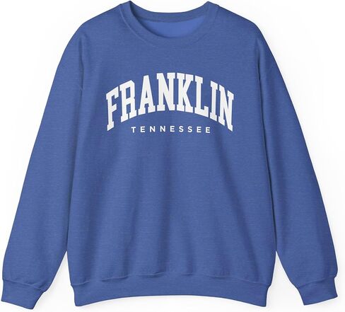 Franklin Tennessee Adult Unisex Crewneck Sweatshirt in Saudi Arabia