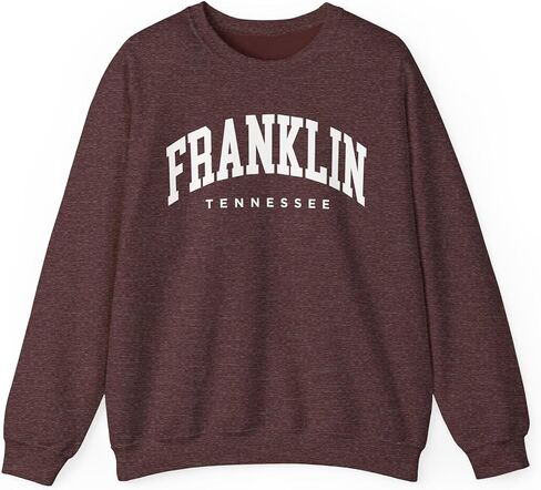 Franklin Tennessee Adult Unisex Crewneck Sweatshirt in Saudi Arabia
