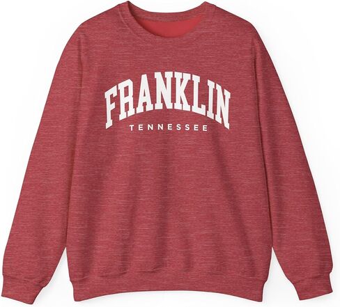 Franklin Tennessee Adult Unisex Crewneck Sweatshirt in Saudi Arabia