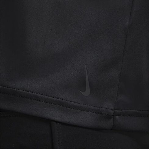 قميص علوي للنساء من Nike Yoga Dri-Fit بأكمام قصيرة (B(DJ6571-010)/B، صغير) in Saudi Arabia