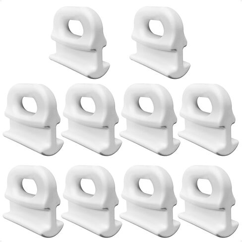 Five Oceans Sail Slide - Internal Track - 7/16-Inch (11mm) Internal Mast Track Slide, 10-Pack for Small to Medium-Sized Sailboats, Cruising Yachts, Ketches, and Yawls- FO2870 in Kuwait