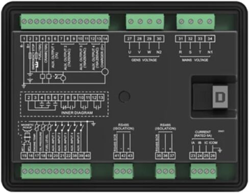 HGM6120U2C Automatic Genset Controller AMF Mains/Generator Automatic Switching Control Module in Kuwait