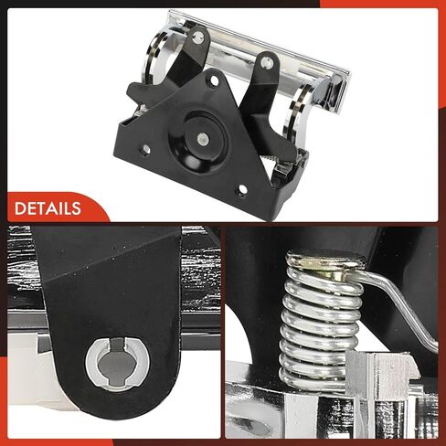 A-Premium Tailgate Handle Liftgate Latch Handle with Bezel Compatible with Chevrolet C1500, C2500, C3500, C3500HD, K1500, K2500, K3500 & GMC C1500, C2500, C3500, C3500HD, K1500, K2500, K3500 in Saudi Arabia