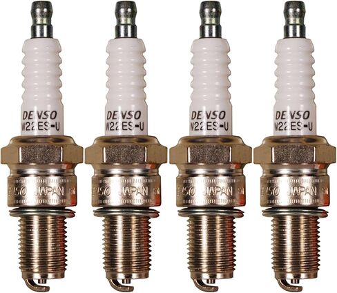 Set of 4 Conventional Spark Plugs For Kawasaki KZ650B/F in Kuwait
