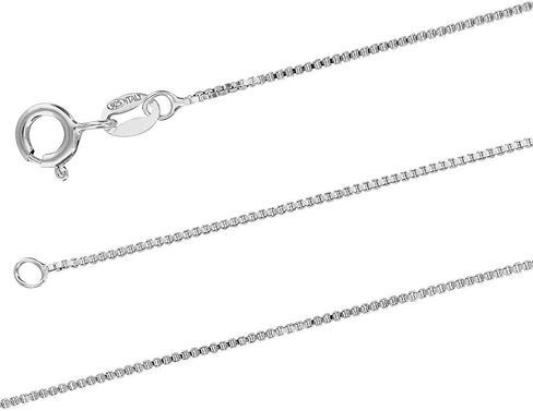 اتجاهات المجوهرات الملاك تشيكوسلوفاكيا قلادة من الفضة الاسترليني 18" in Kuwait