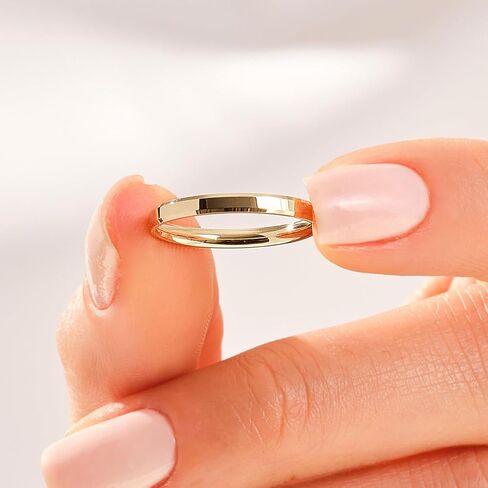 1pc 2MM Simple Sterling Silver Aperture Vegetarian Ring Fine Jewelry Gift For Women in Saudi Arabia