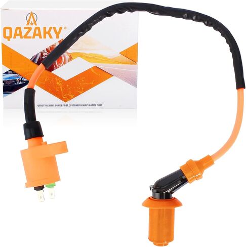 Performance Ignition Coil for GY6 50cc - 90cc 110cc 125cc 150cc 4-stroke Engine Motorcycle Scooter ATV Go Kart Moped Quad Pit Dirt Racing Bike QMJ157 QMI157 QMJ152 QMI152 Roketa Sunl Baja Kymco in Saudi Arabia